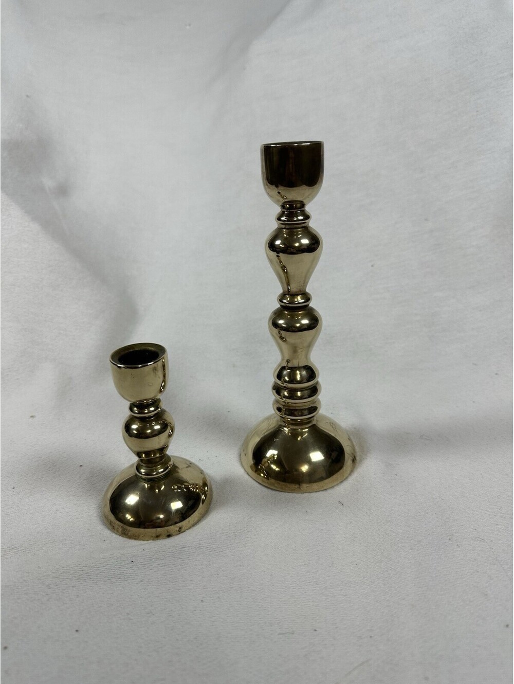 Vintage 1993 M Markman Signed Brass Candlestick Limited Edition Modernist 11/500
